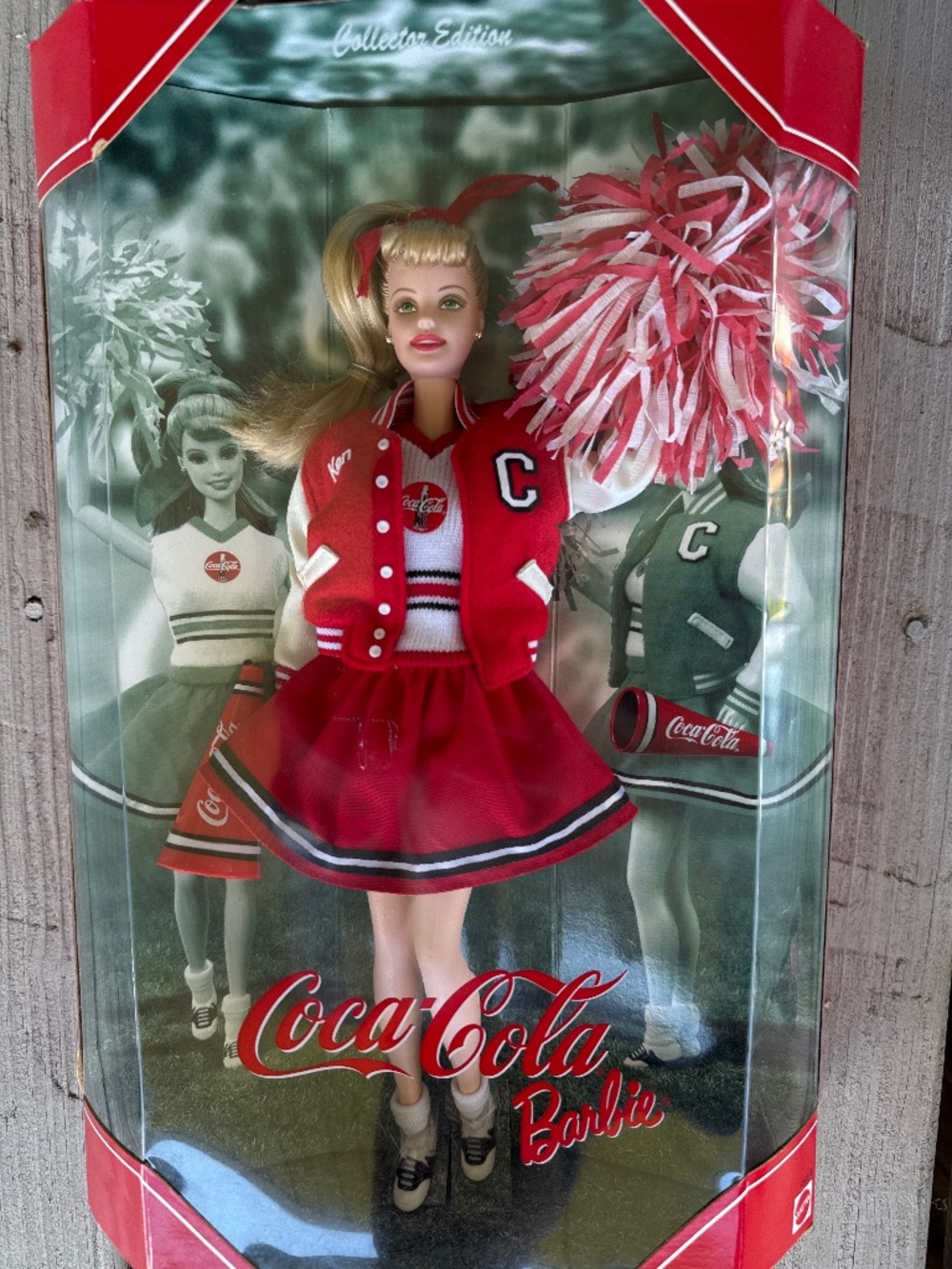 Barbie collector edition Coca Cola cheerleader
